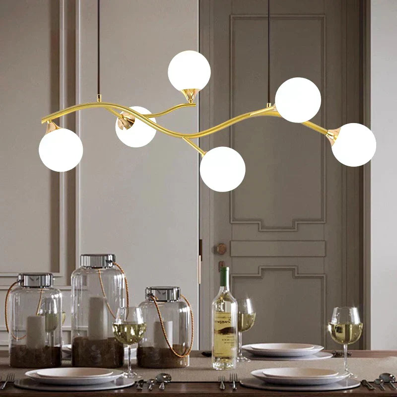 Embracion - Plafondlamp met Glazen Bollen