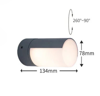 WATERLIGHT – Waterdichte energiezuinige LED wandlamp