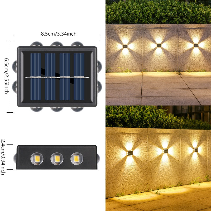 Solara | LQ Wandlamp op zonne-energie
