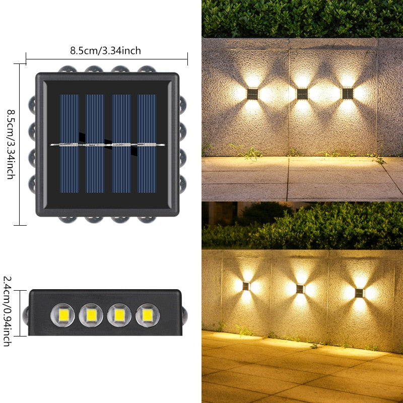 Solara | LQ Wandlamp op zonne-energie