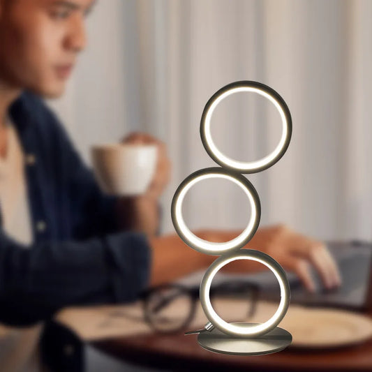 TRILUXE - Elegante leeslamp met driekleurige verlichting en zacht licht