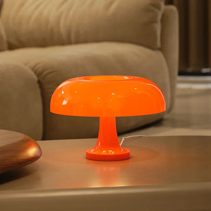 Retro Mushroom Tafellamp | Oranje