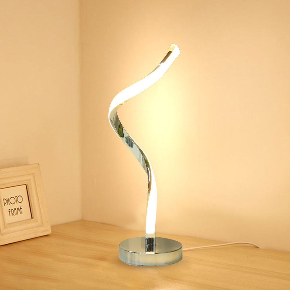Zyphos | LED verlichting tafellamp spiraalvorm