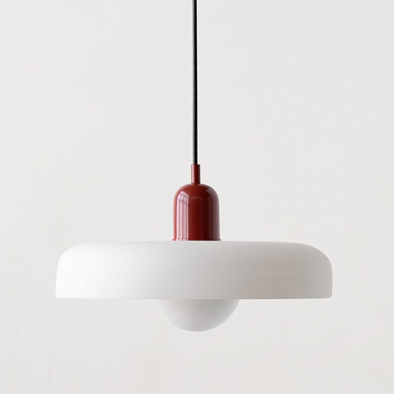 ColorLume | Geometrische Bauhaus Plafondlamp – Glazen Designlamp met Kleurrijke Accenten