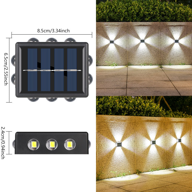 Solara | LQ Wandlamp op zonne-energie