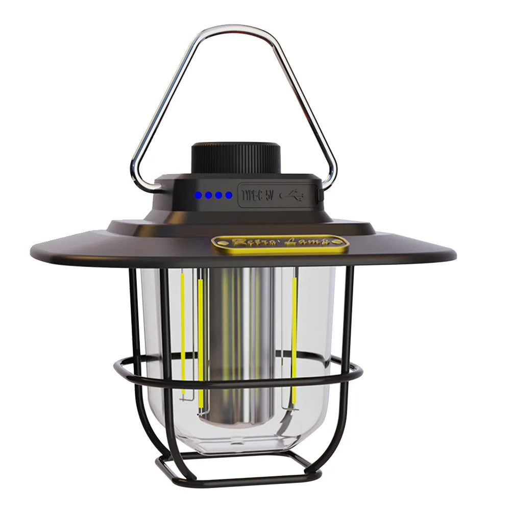 NOSTALUX - Vintage oplaadbare lamp met retro charme