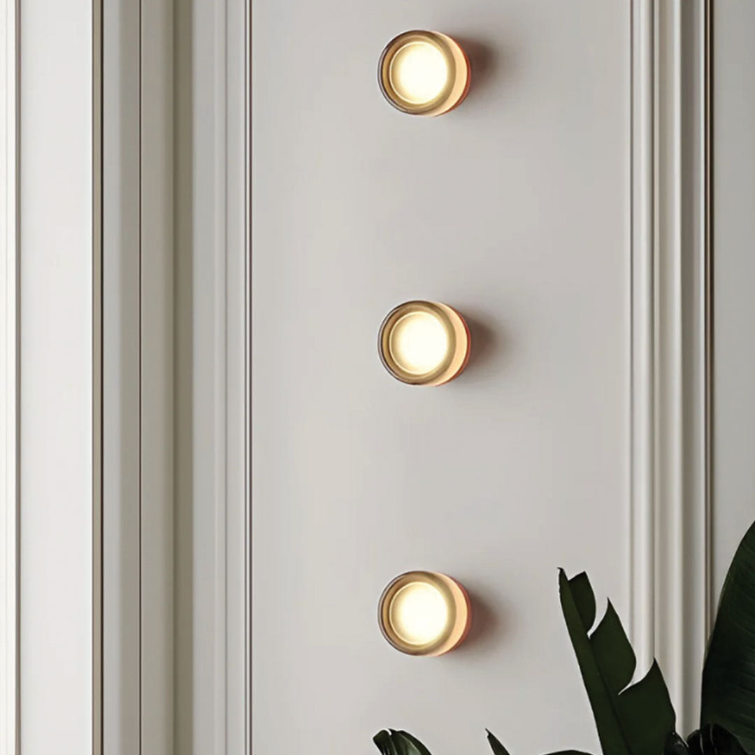 Nomeva - Stijlvolle Dimple wandlamp