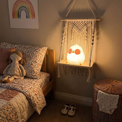 Creative Silicone Chicken LED Night Light
