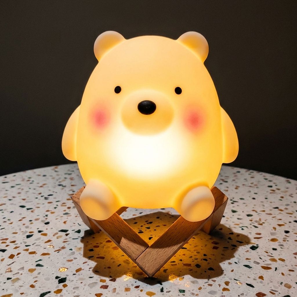 Cute Little Bear LED Night Lamp