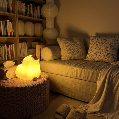 Touch Sensor Capybara Silicone Night Light
