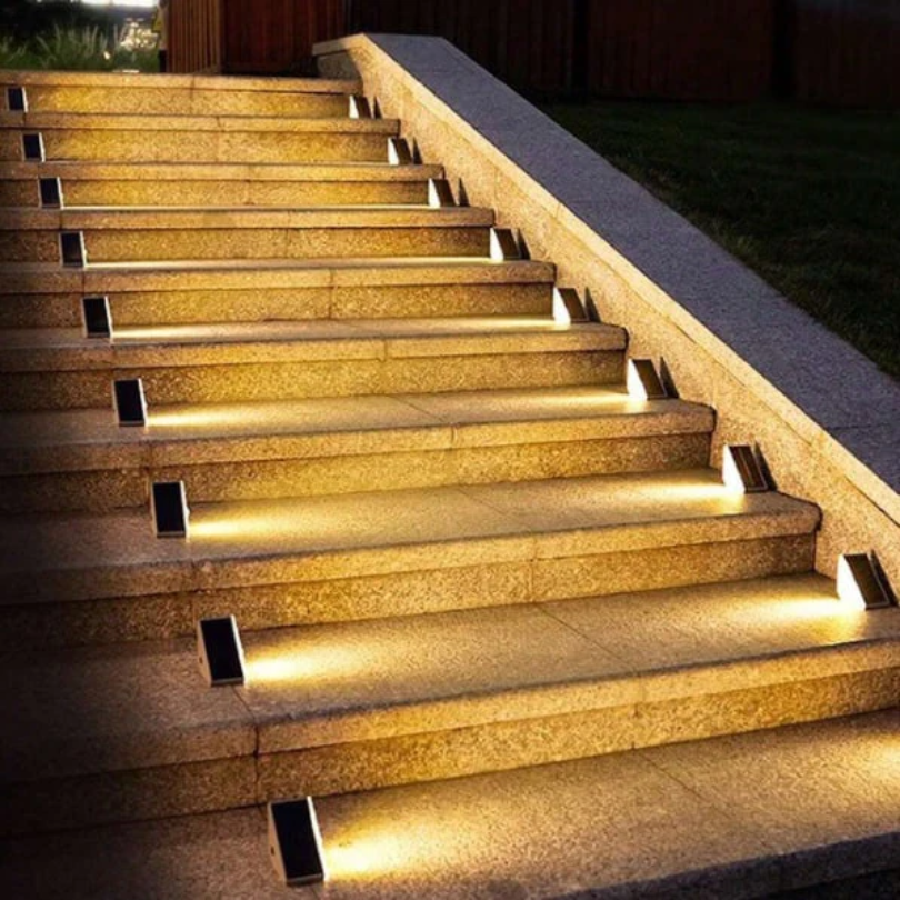 SolarStep – Zonne-Energie Trapverlichting