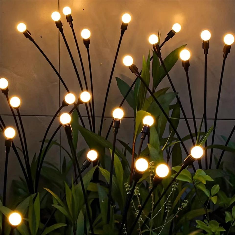 LUNAVIA Solar Tuinverlichting | Flexibele LED Vuurvliegjes op Zonne-energie