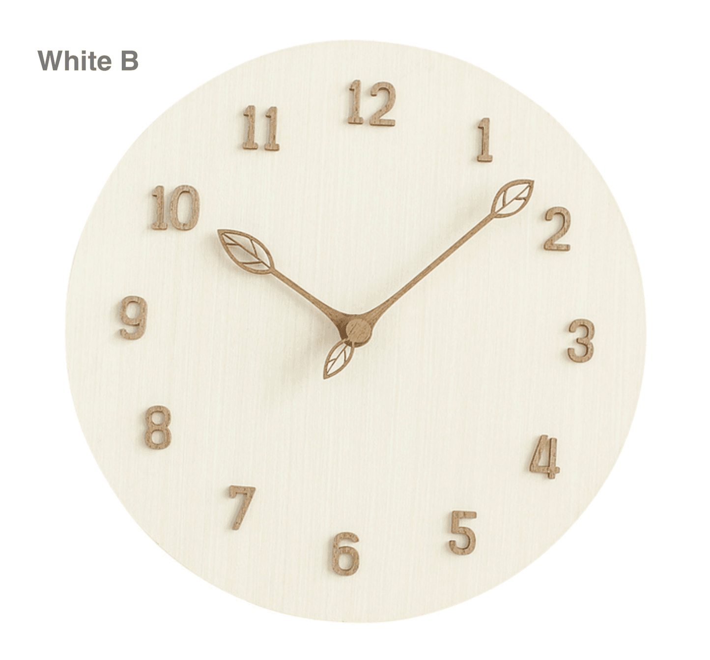 TimberTime | Stijlvolle Houten Wandklok