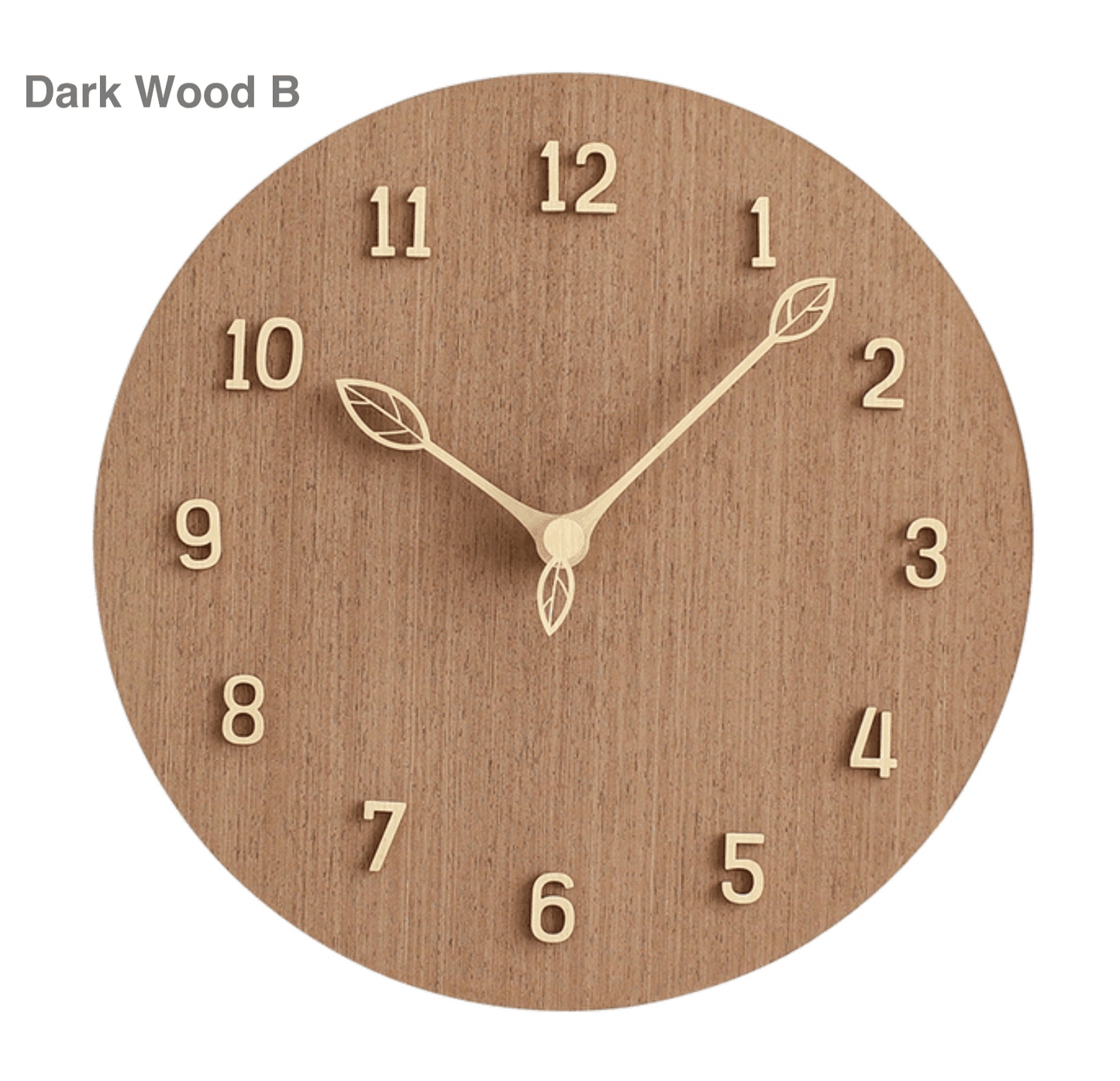 TimberTime | Stijlvolle Houten Wandklok