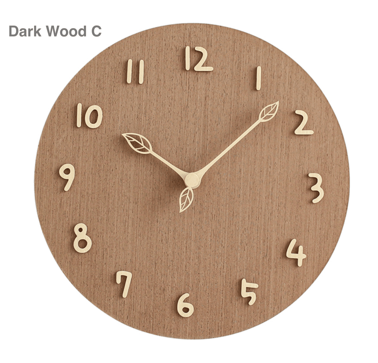TimberTime | Stijlvolle Houten Wandklok