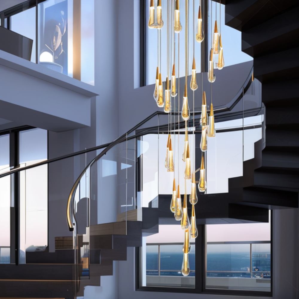 HaloDrop Hanglamp – Minimalistisch & Verstelbaar Design