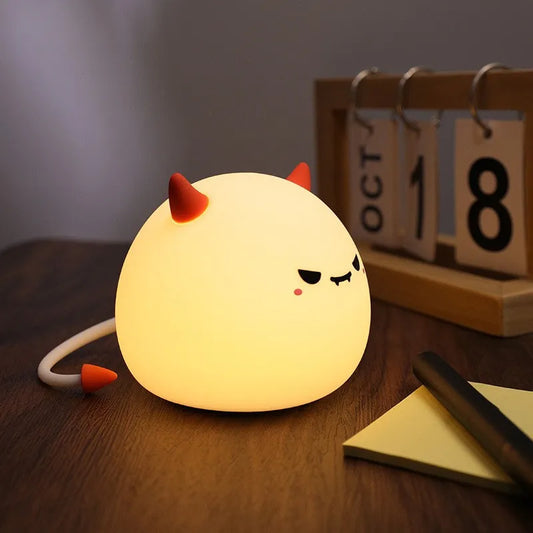 Red Little Guy Silicone Night Light