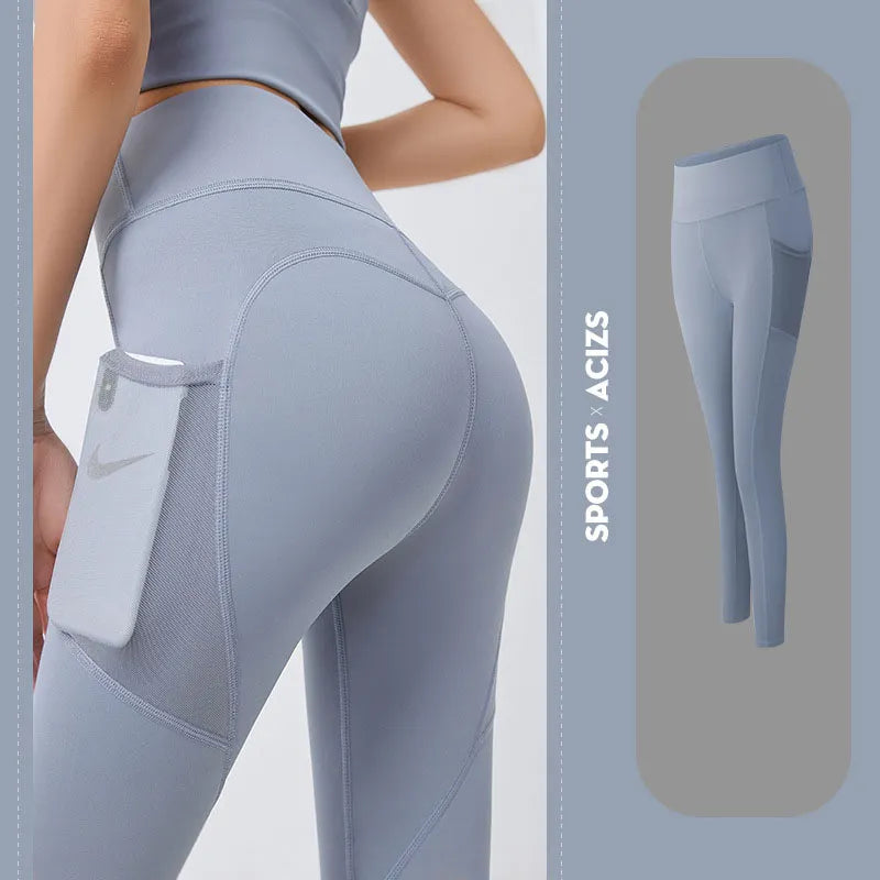 Elara | Women’s Active Leggings – Tummy Control, Pocket, Gym & Running