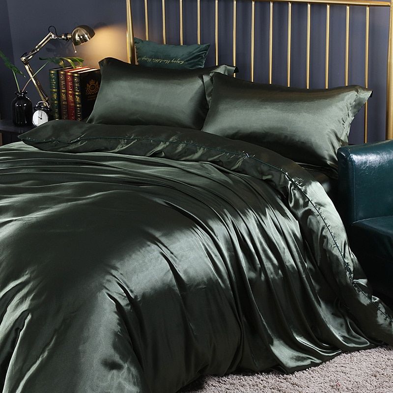 SilkLuxe | Satijnen Beddengoed Set | Luxe Slaapcomfort