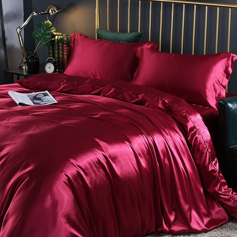 SilkLuxe | Satijnen Beddengoed Set | Luxe Slaapcomfort