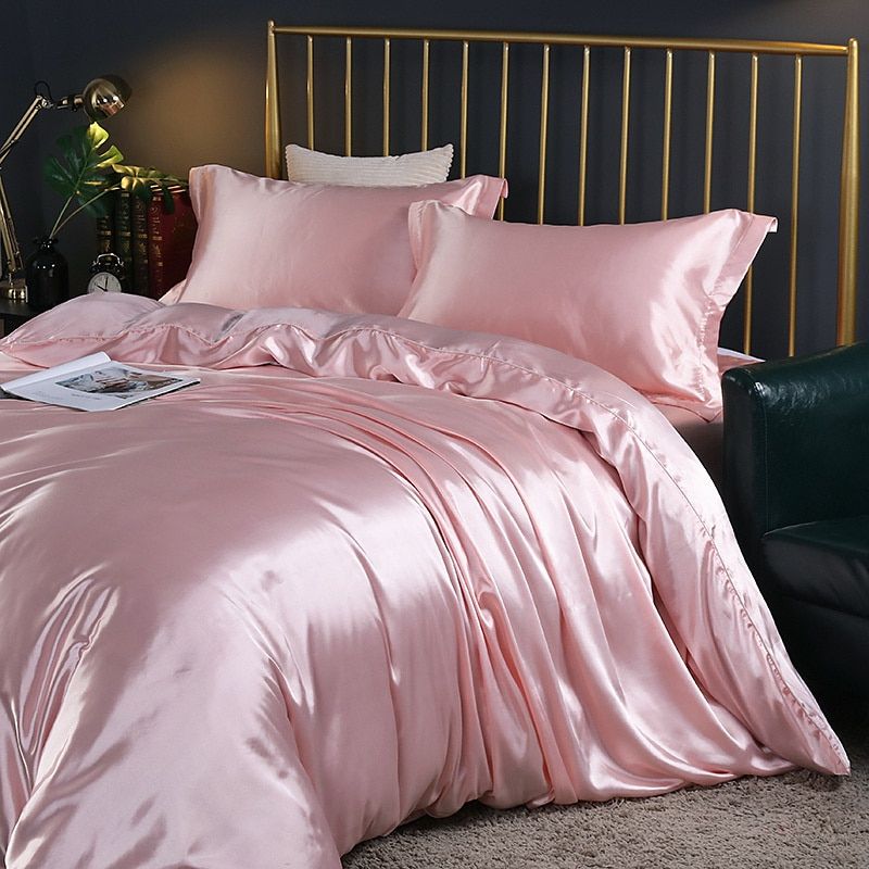 SilkLuxe | Satijnen Beddengoed Set | Luxe Slaapcomfort