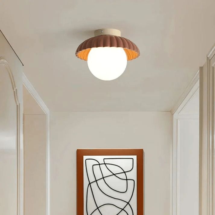 IJzeren hal plafondlamp