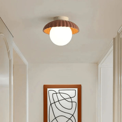 IJzeren hal plafondlamp