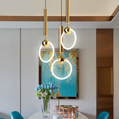 SolsticeRing Hanglamp – Minimalistisch en Stijlvol Lichtpunt