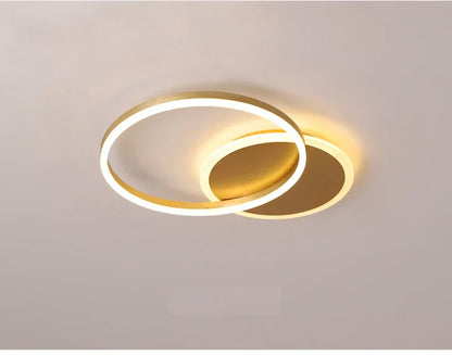 Solarn | Moderne plafondlamp goud, 2 of 3-delig