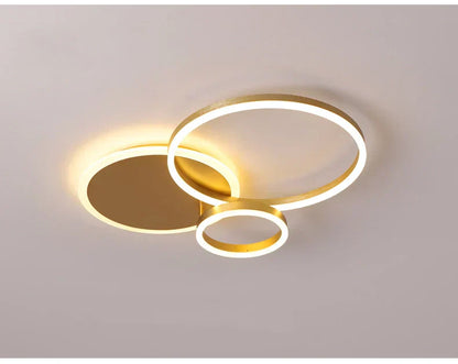 Solarn | Moderne plafondlamp goud, 2 of 3-delig
