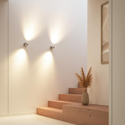 Orbilo - Rotatieve LED Wandlamp met Afstandsbediening