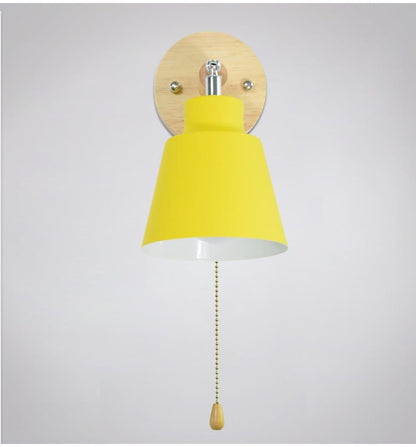 Draaibare Collin Wandlamp met Trekketting Schakelaar