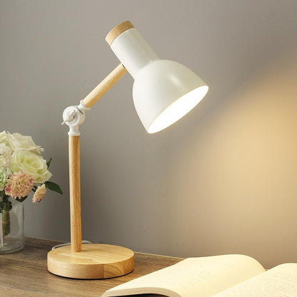 NordicGlow | Scandinavische Houten Tafellamp